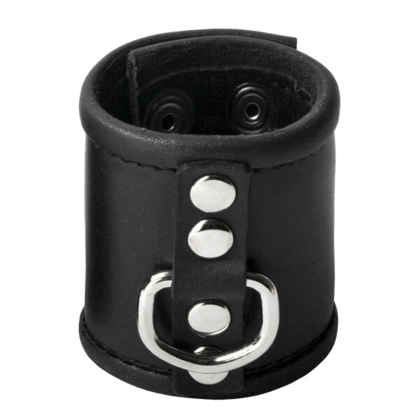 Leather Ball Stretcher with D-Ring - 2.5 Inches