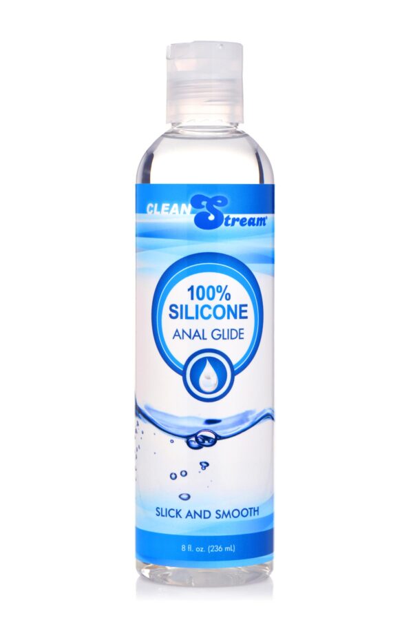 CleanStream 100 Percent Silicone Anal Lubricant - 8 oz