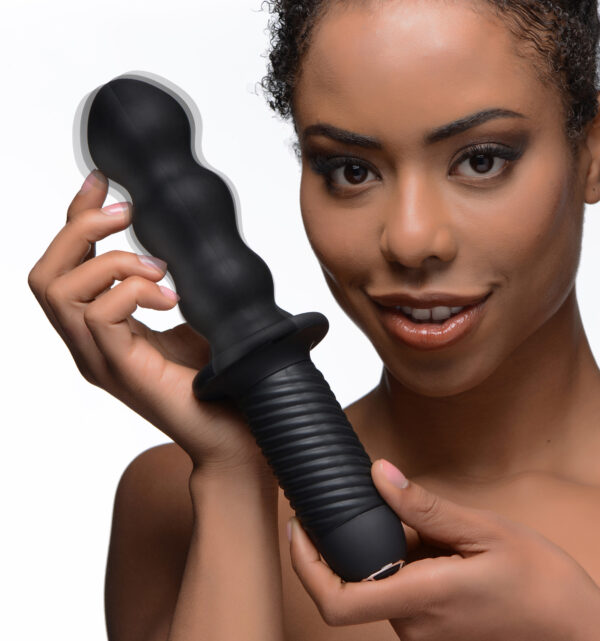 The Groove 10X Silicone Vibrator with Handle