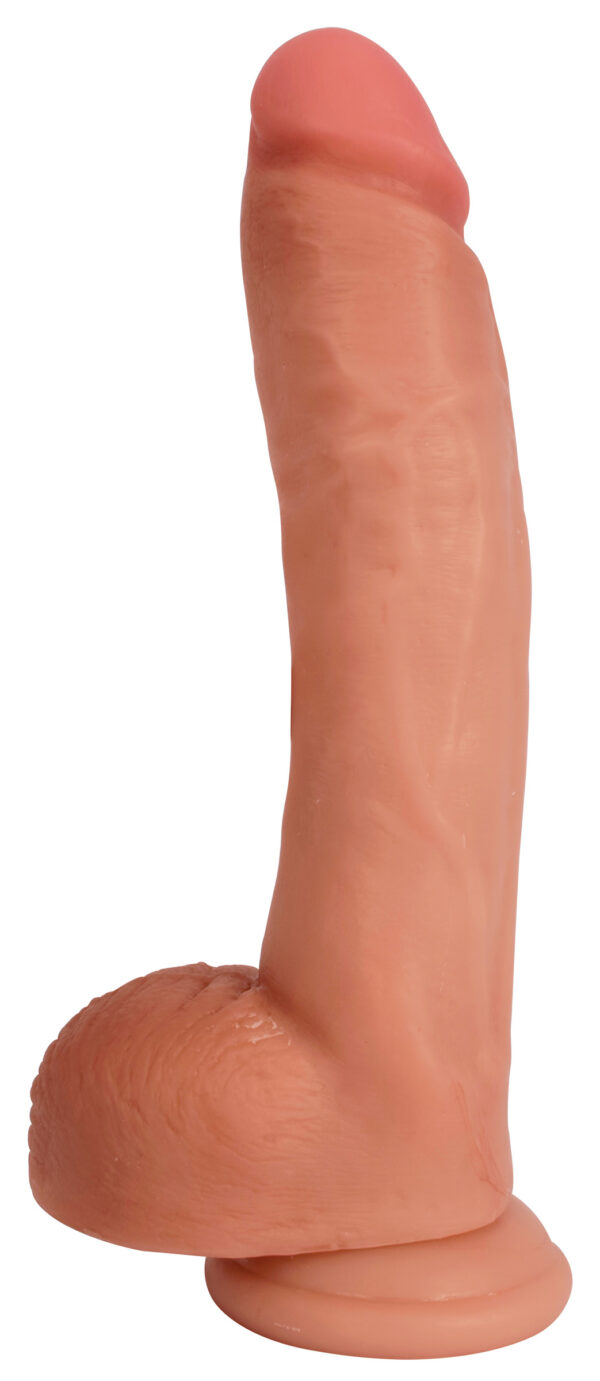 Jock Light Bareskin Dildo with Balls - 9 Inch