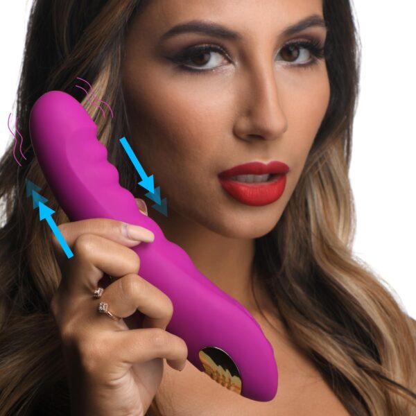 Locomotion Thrusting Silicone Vibrator