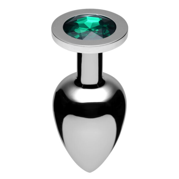 XL Jewel Butt Plug Emerald